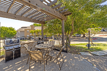 BBQ area available on site at summit on the lake